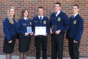 Poultry Evaluation - Silver Award Team Brianna Hess - Silver Award Ian Reissinger - Silver Award Wayne Rineer - Silver Award Steph Dengler - Bronze Award Alternate: Cody Martin