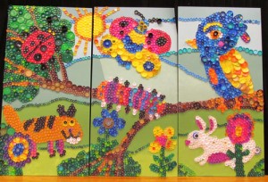 Martic Elementary Bottlecap Mural