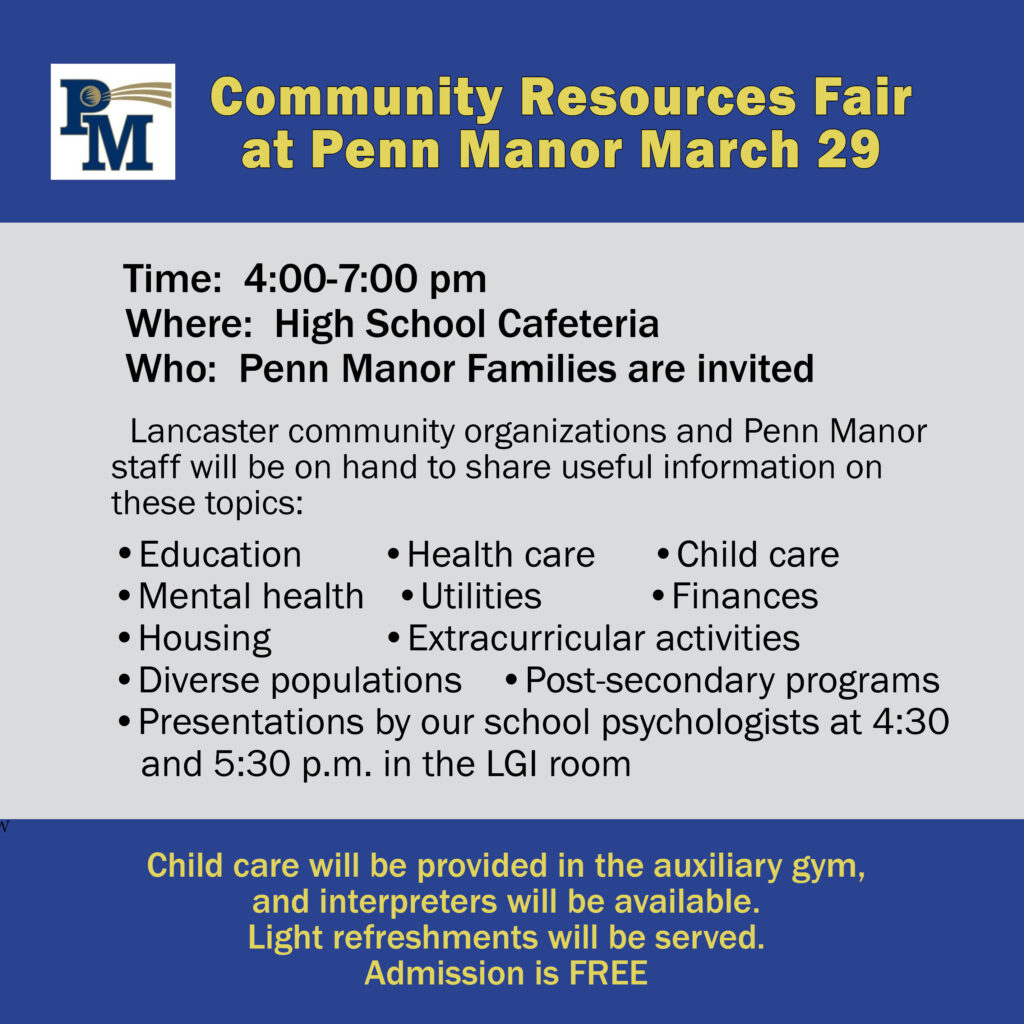Community Resources Fair graphic